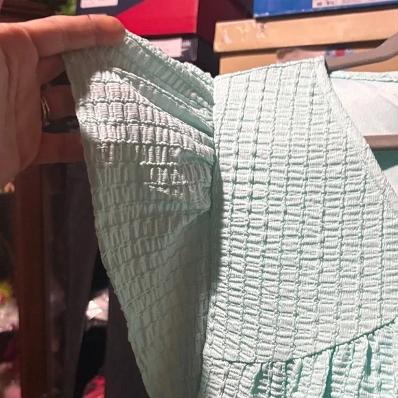 36c# Haptics W Sz S Mint Green Women's nightgown. NWOT/EUC FIRM $20 PRICE - Picture 3 of 9